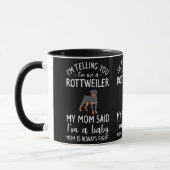 Ich sage Ihnen, ich bin kein Rottweiler, sagte mei Tasse (Links)