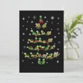 Ich sage Ihnen, ich bin keine Schildkröte, ich bin Dankeskarte (Stehend Vorderseite)