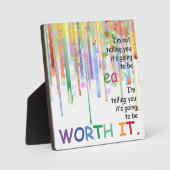 Ich sage Ihnen nicht, dass es einfach sein wird... Fotoplatte (Vorderseite)