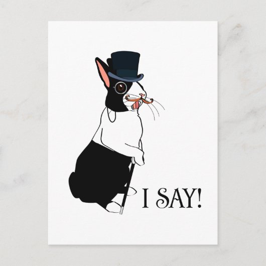 ICH SAGE POSTKARTE (Vorderseite)