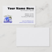 Ich sage Sprung [173. im Flugzeug] Visitenkarte (Vorne/Hinten)