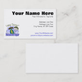 Ich sage Sprung [besondere Kräfte] Visitenkarte (Vorne/Hinten)