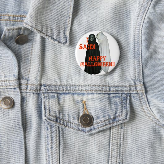 Ich sagte! button (Beispiel)