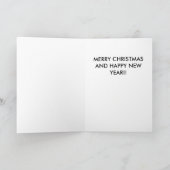 ICH SAGTE DEM SCHMIDT-HAUS FEIERTAGSKARTE (Innenseite)