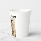 Ich sagte dir, es war ein Bullseye Pappbecher (Links)