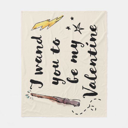 Ich sagte, du wärst mein Valentinin Fleecedecke (Vorderseite)