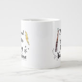 Ich sagte, du wärst mein Valentinin Jumbo-Tasse (Vorderseite)