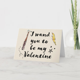 Ich sagte, du wärst mein Valentinin Karte