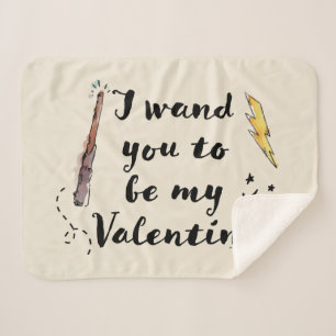 Ich sagte, du wärst mein Valentinin Sherpadecke