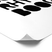 Ich sagte einen Hip Hop Poster (Ecke)