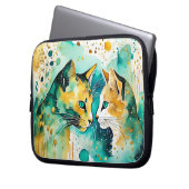 Ich sagte Ihnen: Verlass es allein Laptopschutzhülle (Vorderseite Links)