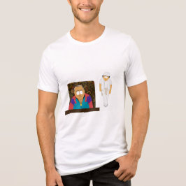 "Ich sagte ihr, sie solle das Mutton Vindaloo nich Tri-Blend Shirt