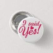 Ich sagte ja button (Vorne & Hinten)