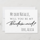 Ich sagte ja lustigen Vorschlag für eine Bräunungs Einladung (Rückseite)