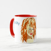 Ich SAGTE Kaffee-Tasse Tasse (Vorderseite Links)