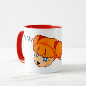 Ich SAGTE Kaffee-Tasse Tasse (Vorderseite Links)