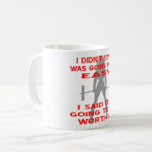 Ich sagte nicht, es im Begriff war, einfach zu Kaffeetasse (Vorderseite Links)