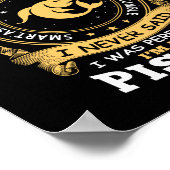 Ich sagte nie, ich sei perfekt, ich bin ein Fisch Poster (Ecke)