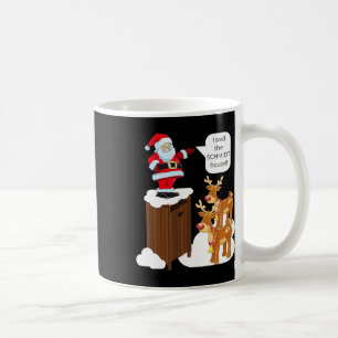 Ich sagte, Schmidt House Fun Xmas Santa Kaffeetasse