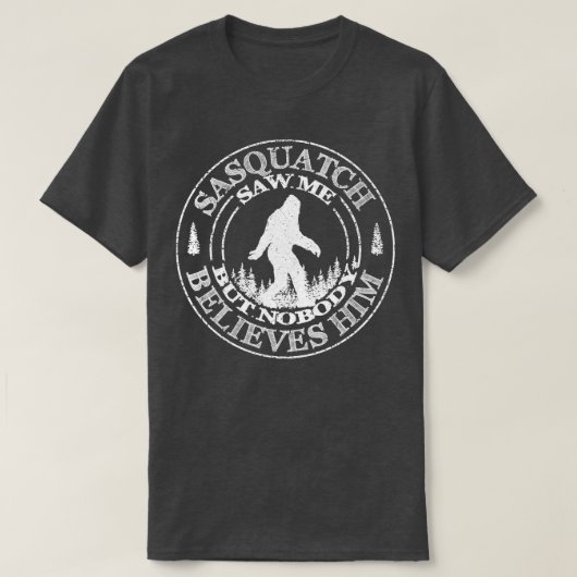 Ich sah, aber niemand glaubt ihm T-Shirt (Design vorne)