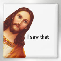 Ich sah, dass Jesus Magnet