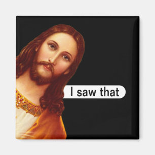 Ich sah, dass Jesus Magnet