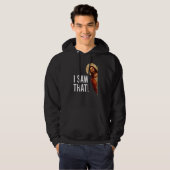 Ich sah, dass Jesus Meme Christlich Matching Hoodie (Vorne ganz)