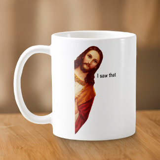 Ich sah, dass Jesus-Tasse doppelt Seite war Kaffeetasse