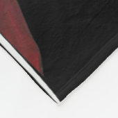 Ich sah, dass lustige Kitten Niedliche Katze Weihn Fleecedecke (Ecke)