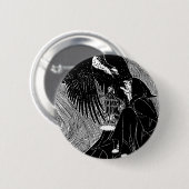 Ich sah den drei Hexe-Knopf Button (Vorne & Hinten)