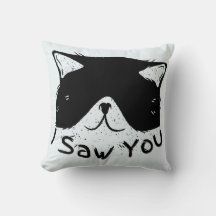 Ich sah dich lustige Katze | Schwarze Katze | Süße