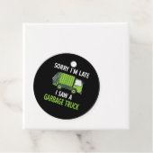 Ich sah eine Mülltrasse Recycelnd Müll Geschenkanhänger (Beispiel)