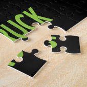 Ich sah eine Mülltrasse Recycelnd Müll Puzzle (Seite)