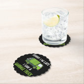 Ich sah eine Mülltrasse Recycelnd Müll Untersetzer (Vor Ort)