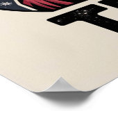 Ich sah, Jesus sah, dass Jesus mir sah Poster (Ecke)