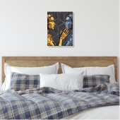 Ich sah mich selbst II B – Selbstanerkennungs-Kuns Leinwanddruck (Insitu (Schlafzimmer))