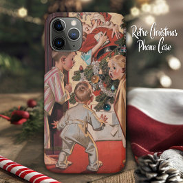 Ich sah Mommy Kissing Santa Claus Antique Case-Mate iPhone Hülle