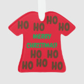 ICH SAH MOMMY KISSING SANTA CLAUS! ORNAMENT (Rückseite)