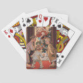 Ich sah Mommy Kissing Weihnachtsfeiertag Spielkarten (Rückseite)