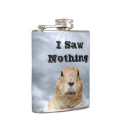 Ich sah nichts am Tag des Groundhog Flachmann (Rechts)