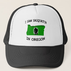 Ich sah Sasquatch in Oregon Truckerkappe