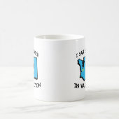 Ich sah Sasquatch in Washington Kaffeetasse (Mittel)