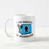 Ich sah Sasquatch in Washington Kaffeetasse (Links)