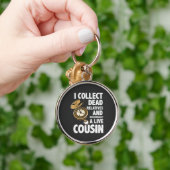 Ich sammele tote Verwandte Genealogie Historiker F Schlüsselanhänger (Hand)