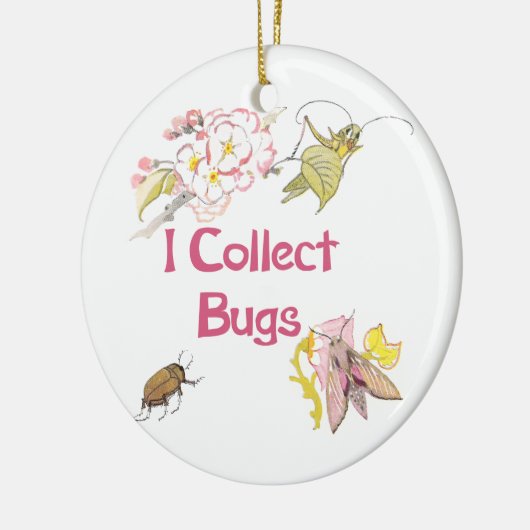 Ich sammele Wanzen Keramikornament (Links)