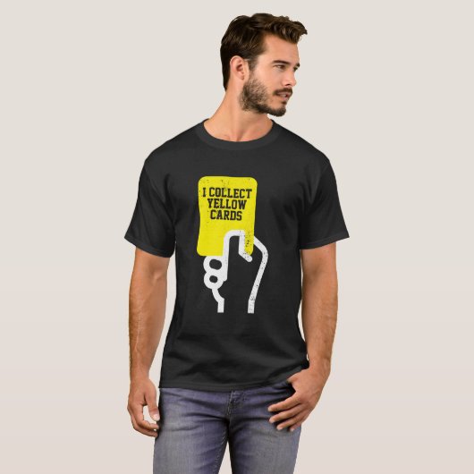 Ich sammle das Sprichwort für den Fußballspieler m T-Shirt (Vorne ganz)