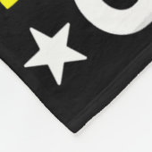 Ich sammle gelbe Karten Fußball Fleecedecke (Ecke)