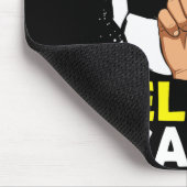 Ich sammle gelbe Karten Fußball Mousepad (Ecke)