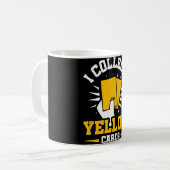 Ich sammle gelbe Karten  Kaffeetasse (Vorderseite Links)