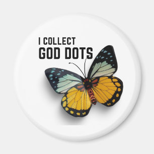 Ich sammle Gott Dots Magnet